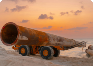 On Shore Pipeline Excavation